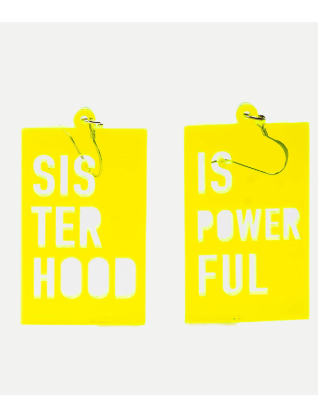 Boucles d'oreilles - Sisterhood is powerful