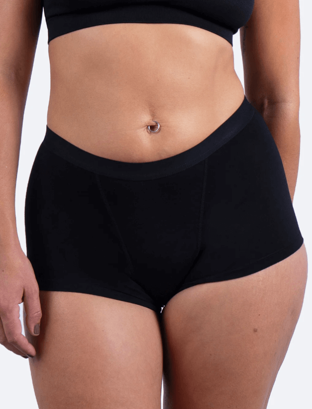 Boxer menstruel noir nuit🩸🩸🩸🩸