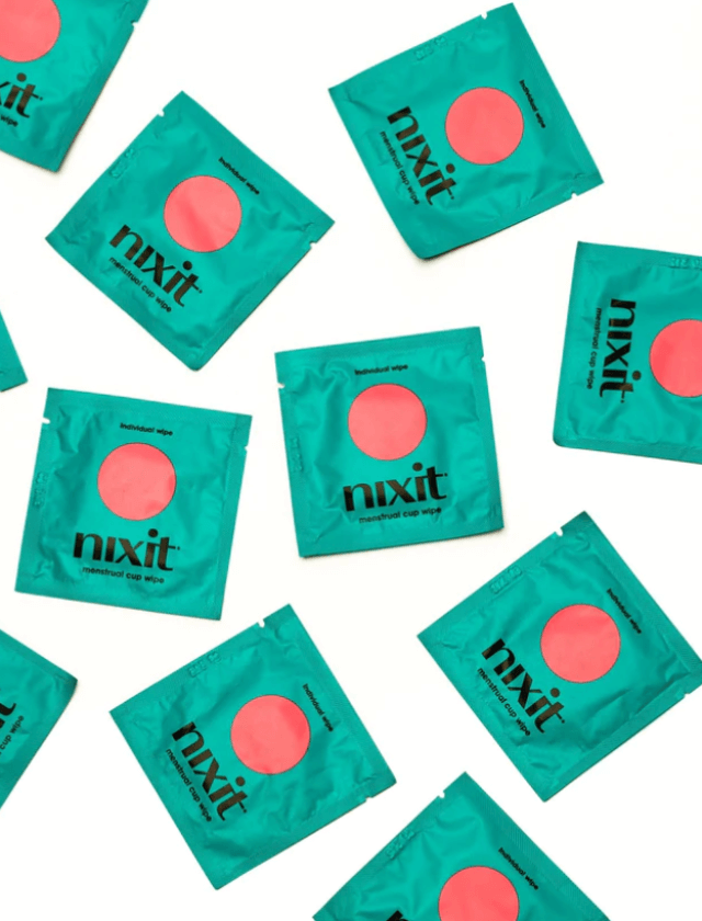 Lingettes nettoyantes cup