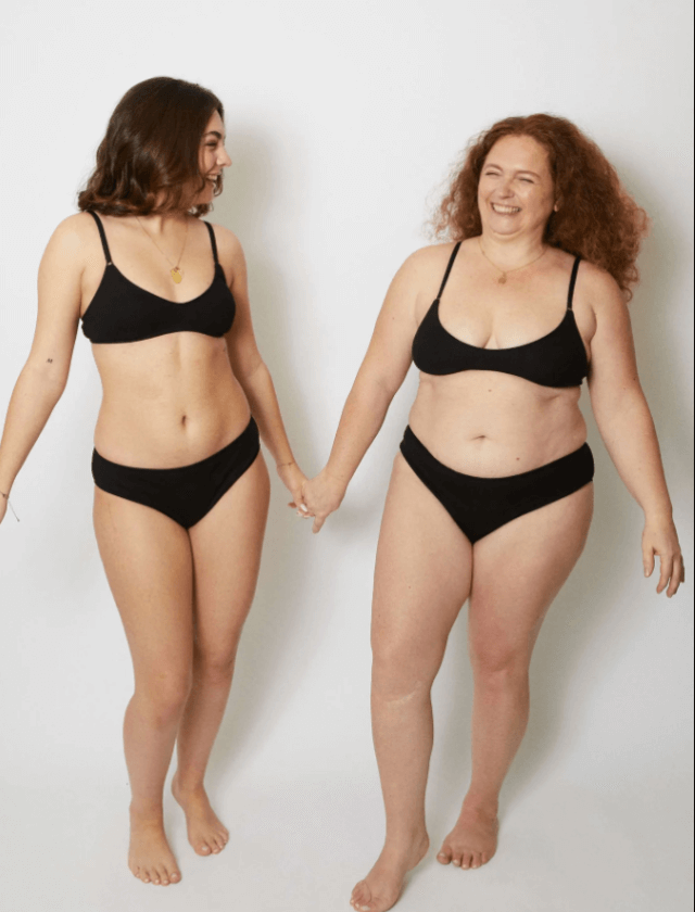 Culotte menstruelle coton côtelée noire🩸🩸🩸