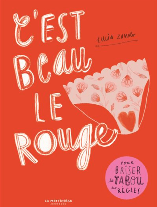 Livre - C'est beau le rouge (Lucia Zamolo)