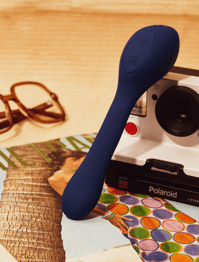 stimulateur clitoridien et vibromasseur Coco bleu de Puissante