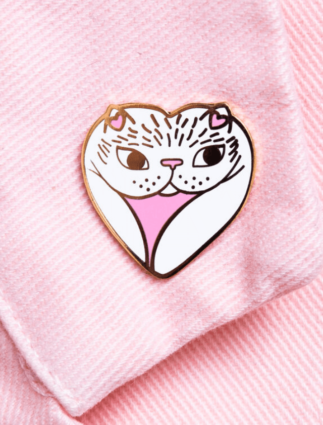Pin's Vulvacat