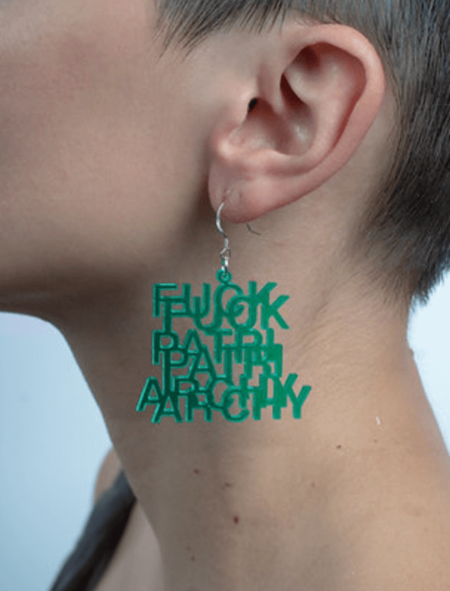 Boucles d'oreilles - Fuck Patriarchy
