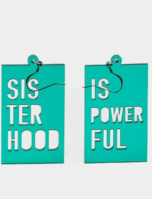 Boucles d'oreilles - Sisterhood is powerful