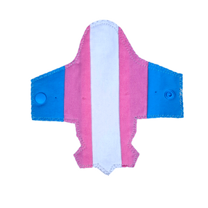 Protection lavable - Protège-slip avion drapeau Pride - MCH creation - Rañute 