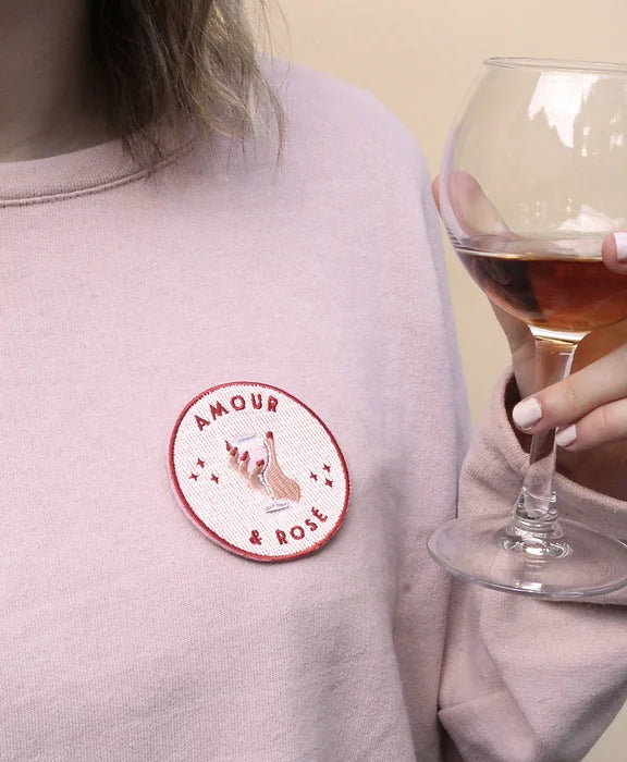 Accessoires - Patch Amour & Rosé - Malicieuse - Rañute 