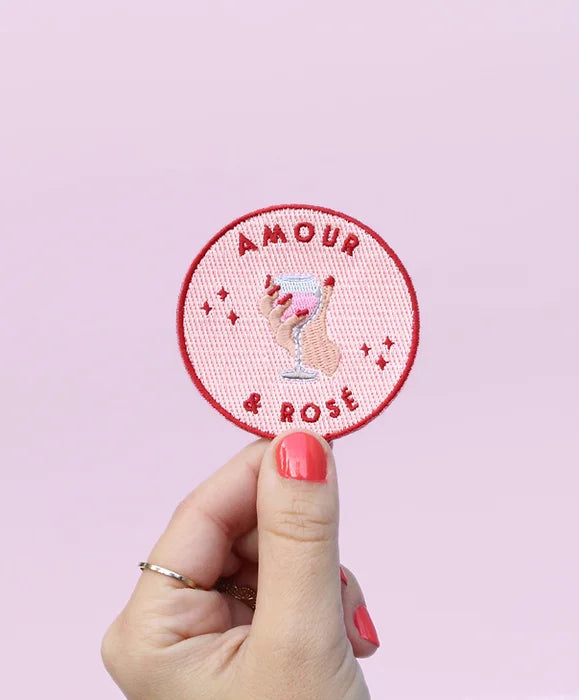 Accessoires - Patch Amour & Rosé - Malicieuse - Rañute 