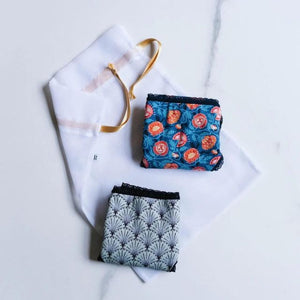 Filet de lavage Perdième lingerie. Accessoire conçu pour laver en toute sécurité vos culottes menstruelles. A retrouver dans vos boutiques menstruelles Rañute en Suisse.